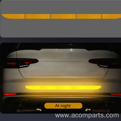 Tail Warning Strip Bumper Reflective Car Sticker